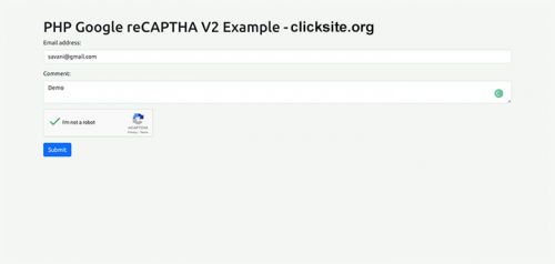 آموزش استفاده از google recatpcha v2 در Php